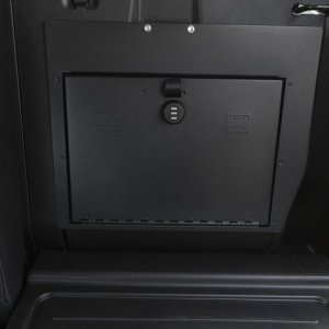 Toyota Tacoma Cubby Cover - Rear - Tuffy Products - Behind Seat Cubby Cover W/ Combo Lock - Black - `05-`22